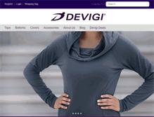 Tablet Screenshot of devigi.com